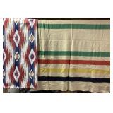 Polar Star Wool Blanket And Native-Inspired Blanke