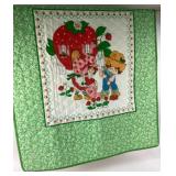1980 Strawberry Shortcake 43.5" x 35" Quilt - No