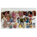 Barbie, Disney, Polly Pocket Dolls +
