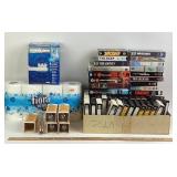 VHS Movies, Venture Lighting Bulbs, Flora 1000