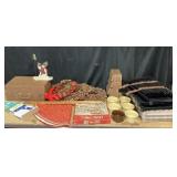 Fiesta Bowls, Leather Suitcase, Puzzle, Wreaths
