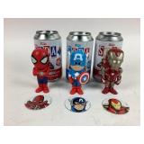 Funko Soda Limited Ed. Iron Man, Captain America