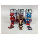 Funko Soda Limited Ed. Spider-Man, Captain America