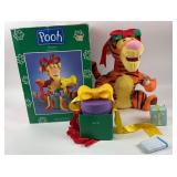 Telco Pooh Tigger Christmas Animated Figure