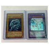 2 Holographic Yu-Gi-Oh Cards