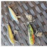 Rapala Fishing Lures with Treble Hooks