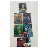 6 Numbered Sports Cards