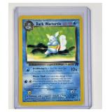 Pokemon Vintage Dark Wartortle Card