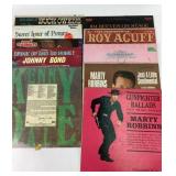 Country Music Vinyl Records, Marty Robbins, Buck O