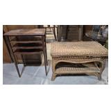Wooden Multi-Tier Side Table Or Sheet