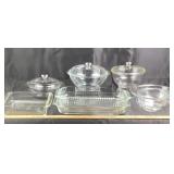Pyrex Glass Casserole Dishes, Bowls, Bakeware