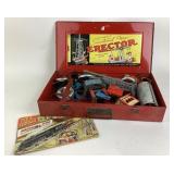 Erector Metal Construction Set With Case
