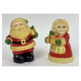Vintage Santa & Mrs. Clause Salt & Pepper Shakers