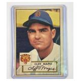 1952 Topps #103 PSA3 Cliff Mapes Tigers Baseball