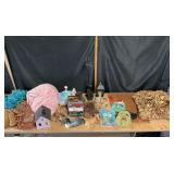 Halloween Masks, Fireplace Tools & VHS; Batman, Ab