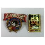 NASCAR 50th Anniversary, Indy 500 Champion Pins