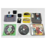 Nintendo DS Ninjago game and case, SNES Super
