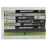 XBox 360 Games: Grand Theft Auto V, Call of Duty:
