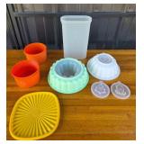 Tupperware Molds, Containers, Bowls