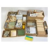 Stereo Slide Mounting Supplies, Frames, Glass