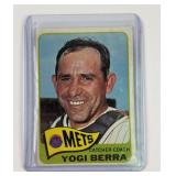 1965 Topps #470 EX/MT 6 Yogi Berra Mets Baseball