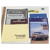 Ford, Buick, Jeep Automotive Brochures