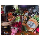 Seasonal Decorations, Faux Flowers, Halloween Prop