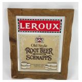 Leroux Old Style Root Beer Schnapps Liqueur Mirror