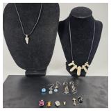 Sterling Silver .925 Marked Jewlery: Murano Glass