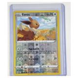 Pokemon Holographic Eevee Card