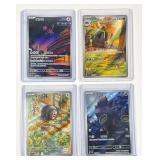 4 Pokemon Full Art Cards