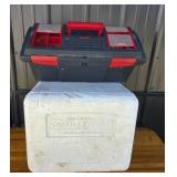 Keter Toolbox, Omaha Steaks Cooler
