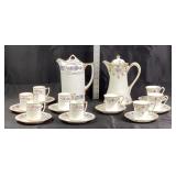 Hand painted Nippon coffee sets