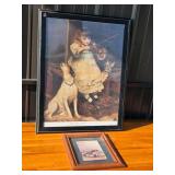 C. Burton Barber The Music Makers Print, Framed Ar