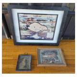 Framed Historic, Portrait, and Pastoral Art Prints