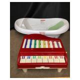 Fisher Price Grand Piano Toy, Hopscotch Bathtub