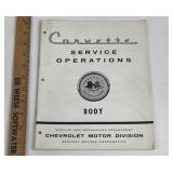 1957 Corvette Service Operations Manual