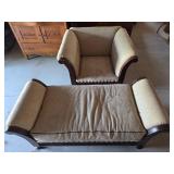American Signature Armchair And Chaise Lounge