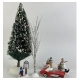 Train accessories: Department 56 Figures, Trees,