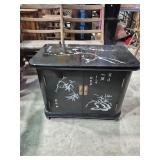 Md-20th-Century Chinese Black Lacquer Accent