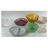 Pyrex, Fire-King Jadeite, Glass Bowls