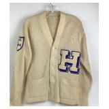 Imperial Wool Varsity Cardigan, ACAC Champs 64 Pat
