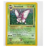 Holographic Venomoth 13/64 Jungle Set Pokemon Card