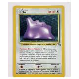 Holographic Ditto 3/62 Fossil Set Pokemon Card