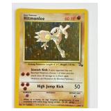 Holographic Hitmonlee 7/62 Fossil Set Pokemon Card