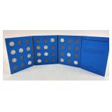 Silver Washington Quarters In Coin folder, not