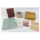 Ephemera Collection: War Savings Bonds, Postcards,