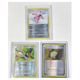 3 Pokemon Vintage Holographic Cards
