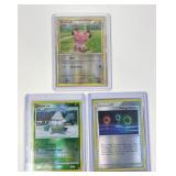 3 Pokemon Vintage Holographic Cards