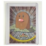 Pokemon Vintage Topps Holographic Diglett Card
